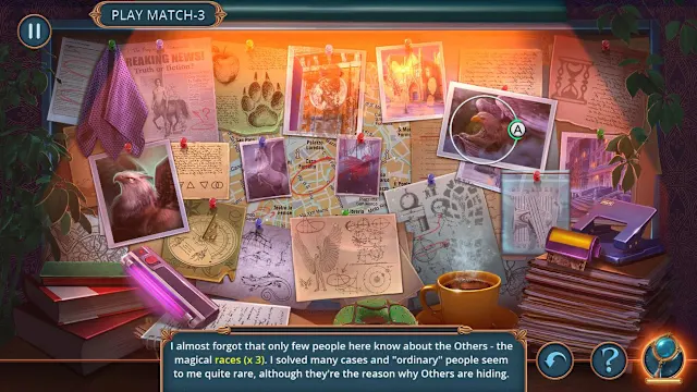Magic City Detective: Wings of Revenge Collector's Edition screenshot 2