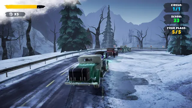 Car Racing Ice - Classic screenshot 2