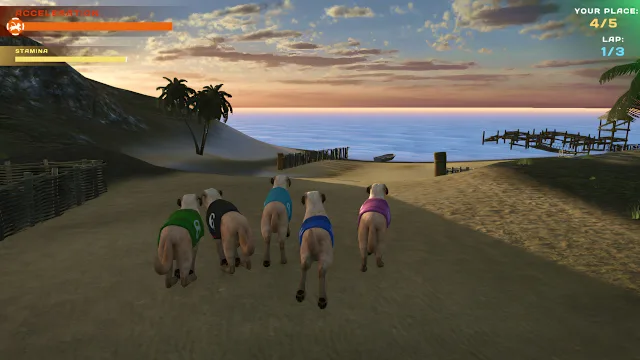 DOG RACING - LOVELY PET FRIENDS PAW screenshot 4