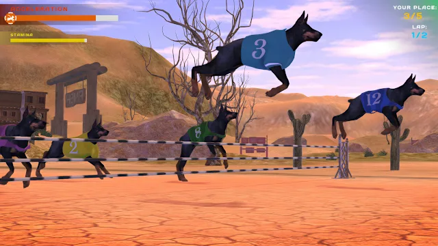 DOG RACING - LOVELY PET FRIENDS PAW screenshot 3