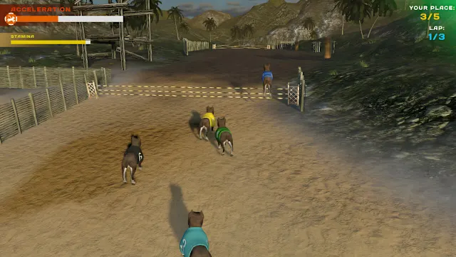 DOG RACING - LOVELY PET FRIENDS PAW screenshot 0