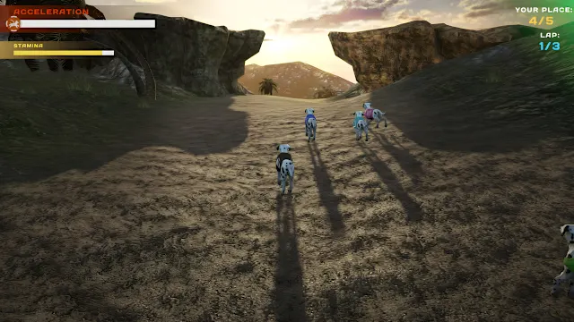 DOG RACING - LOVELY PET FRIENDS PAW screenshot 2