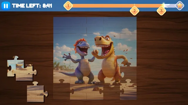 Jigsaw Dinosaurs screenshot 1