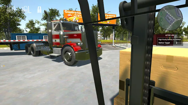 Truck and Forklift Logistic Simulator screenshot 2