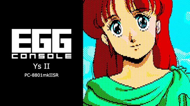 EGGCONSOLE Ys II PC-8801mkIISR