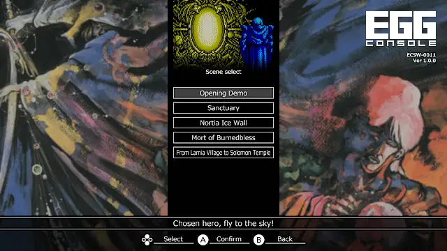 EGGCONSOLE Ys II PC-8801mkIISR screenshot 5
