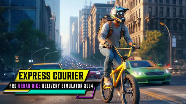 Express Courier Pro: Urban Bike Delivery Simulator 2024!