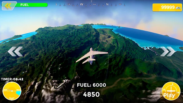 Airplane Delivery Simulator 2024: Realistic Geographical screenshot 5