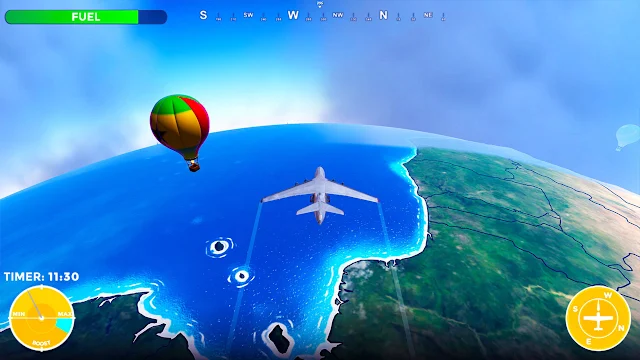 Airplane Delivery Simulator 2024: Realistic Geographical screenshot 2