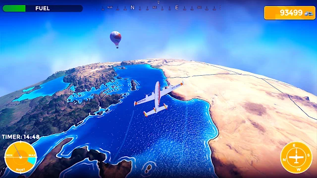 Airplane Delivery Simulator 2024: Realistic Geographical screenshot 4