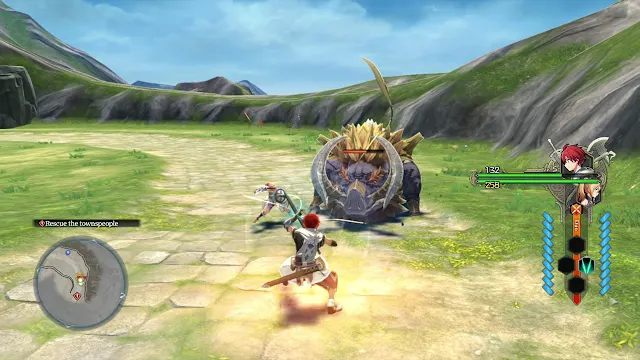 Ys X: Nordics screenshot 5