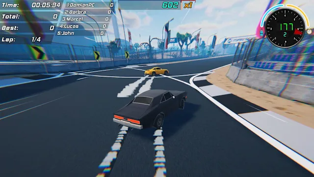 Toon Roads : Race & Drift screenshot 3