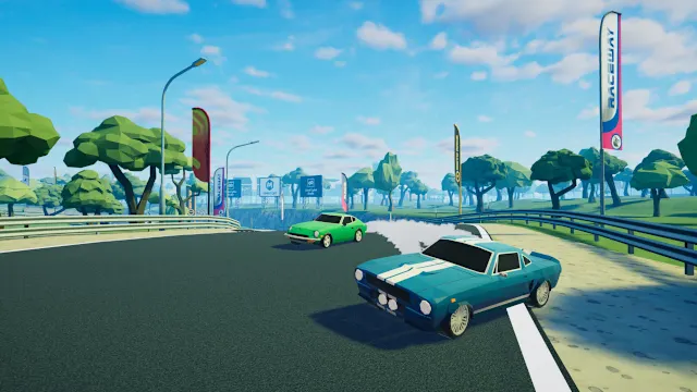 Toon Roads : Race & Drift screenshot 5