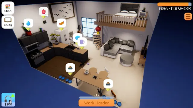 Home Office Simulator - Ayame Life Sim screenshot 6
