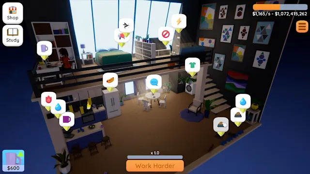 Home Office Simulator - Ayame Life Sim screenshot 5