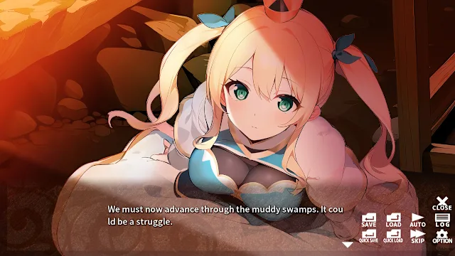 - Fortunate Duo - 強運傭兵と宝石の姫騎士 screenshot 3