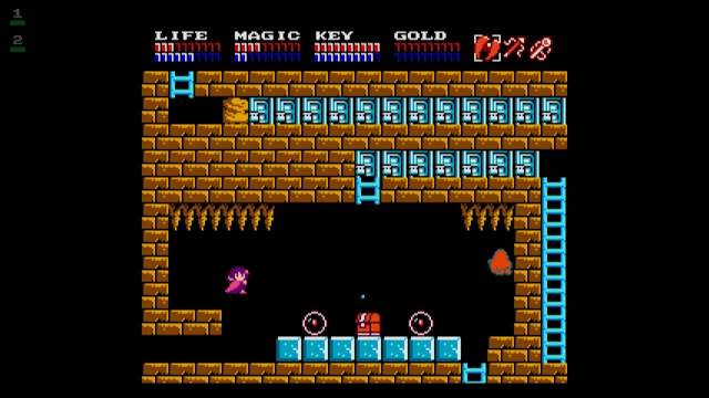 EGGCONSOLE Dragon Slayer IV DRASLEFAMILY MSX2 screenshot 3