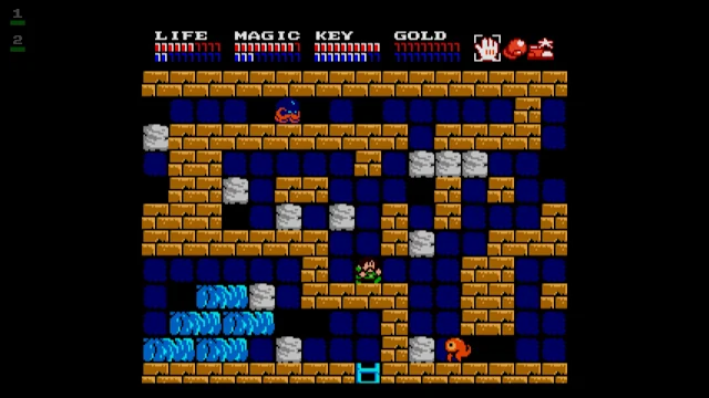 EGGCONSOLE Dragon Slayer IV DRASLEFAMILY MSX2 screenshot 2