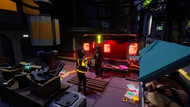 Cyberpoly RPG - Dark City screenshot 1