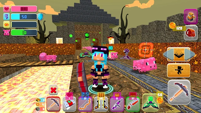 All Noobs must die - Craft, Survival, Mine screenshot 2