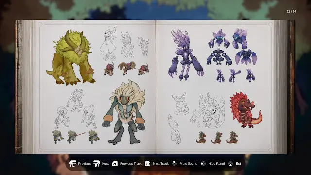 Terra Memoria Artbook & OST screenshot 2