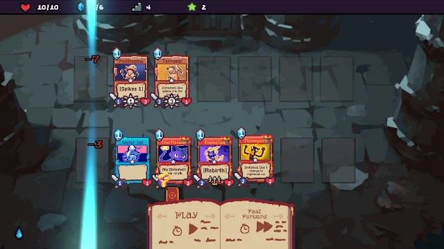 Spellcats: Auto Card Tactics screenshot 0