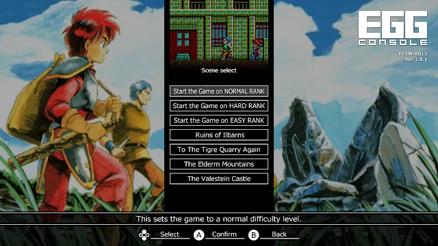 EGGCONSOLE WANDERERS FROM Ys PC-8801mkIISR screenshot 5