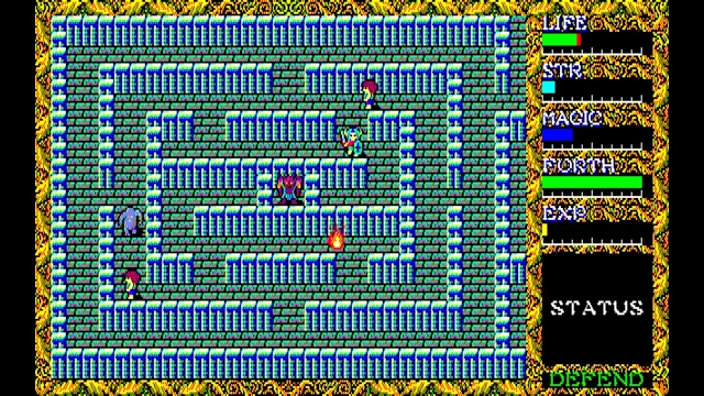 EGGCONSOLE HYDLIDE II PC-8801 screenshot 3