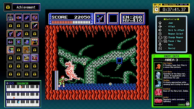 JALECOlle Famicom Ver. Bio Warrior DAN The Increaser War screenshot 4