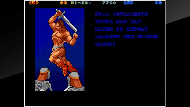 Arcade Archives Rastan Saga II screenshot 1