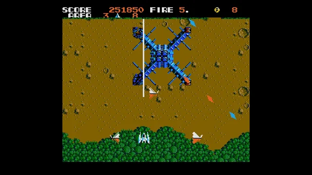 EGGCONSOLE ZANAC EX MSX2 screenshot 1