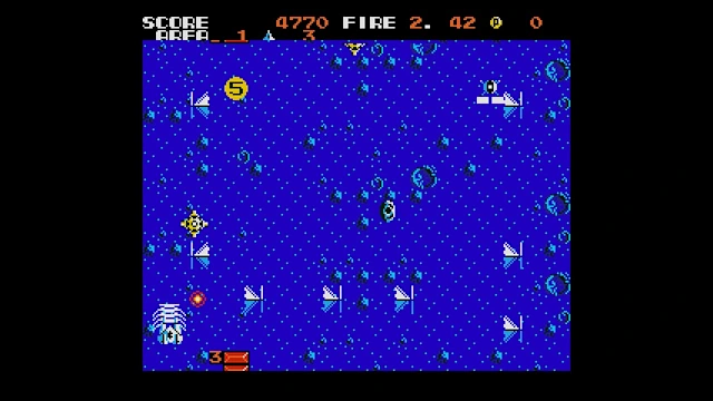 EGGCONSOLE ZANAC EX MSX2 screenshot 2