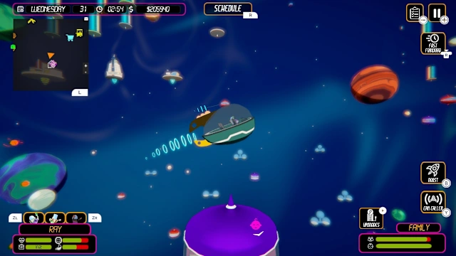 Space Routine screenshot 1