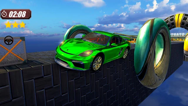 Racing Car Chaos: Extreme Stunt Showdown screenshot 5