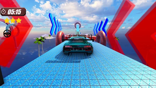 Racing Car Chaos: Extreme Stunt Showdown screenshot 3