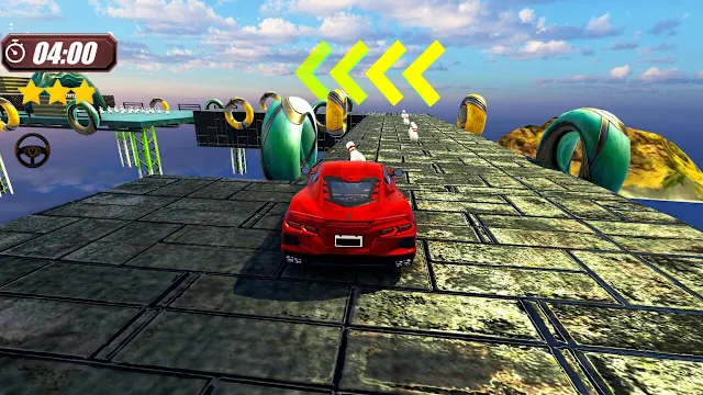 Racing Car Chaos: Extreme Stunt Showdown screenshot 2