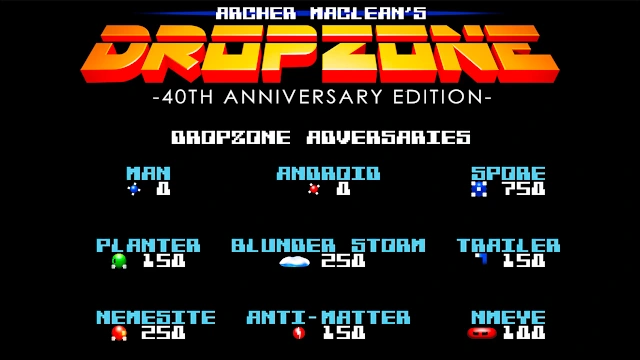 Archer Maclean's DropZone: 40th Anniversary Edition screenshot 2