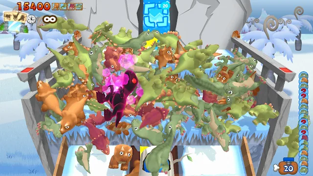 Throw it! Dinosaur Panic screenshot 2