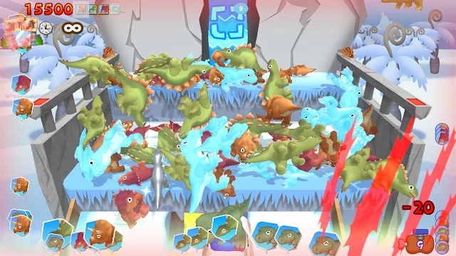 Throw it! Dinosaur Panic screenshot 3