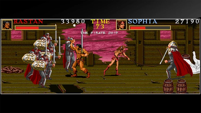 Arcade Archives WARRIOR BLADE screenshot 2