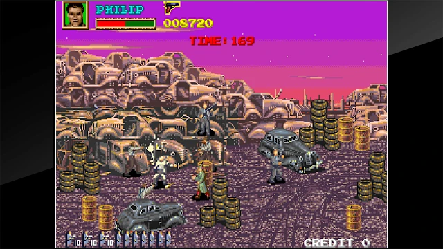 Arcade Archives DEAD CONNECTION screenshot 2