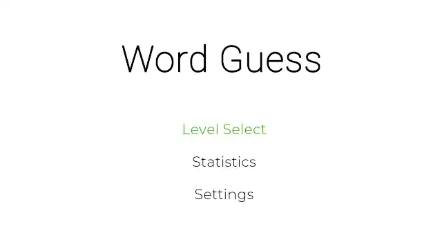 Word Guess screenshot 0