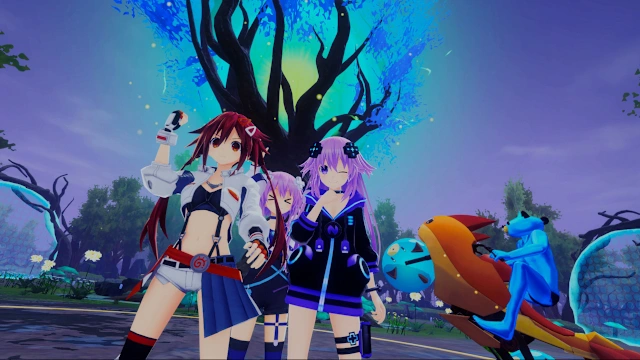 Neptunia Riders VS Dogoos screenshot 5