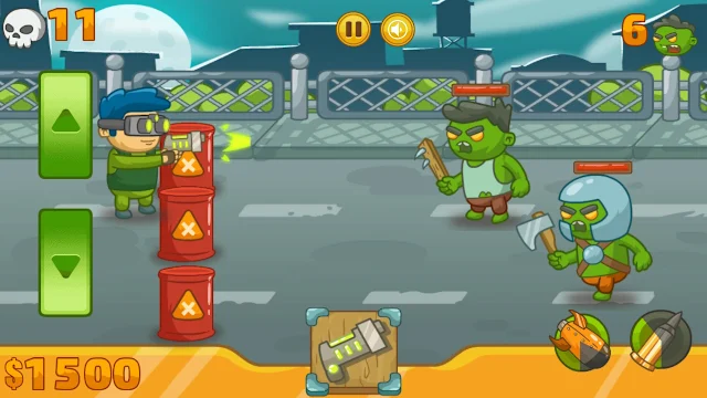 Zombie Night Defense screenshot 4