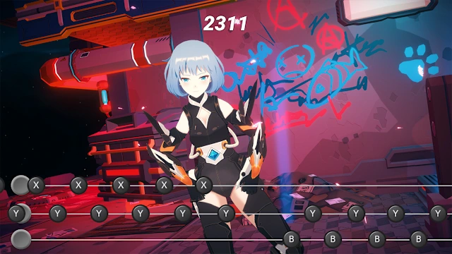 Anime Dance-Off - Space Party screenshot 0