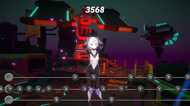 Anime Dance-Off - Space Party screenshot 2
