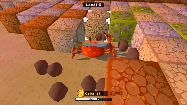 Crab Digger TROPICAL ISLAND screenshot 2