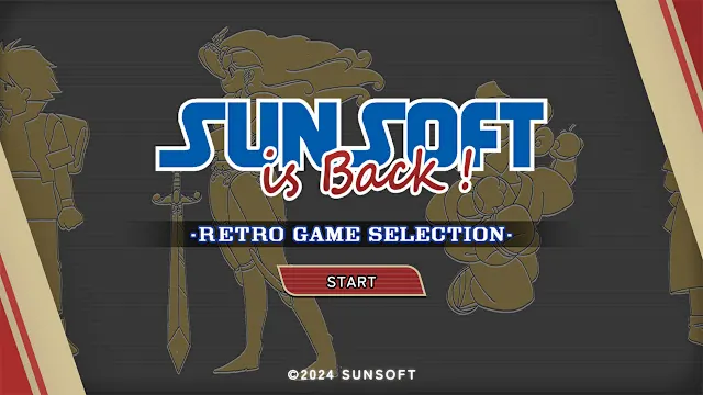 Sunsoft is Back! Retro Game Selection screenshot 1