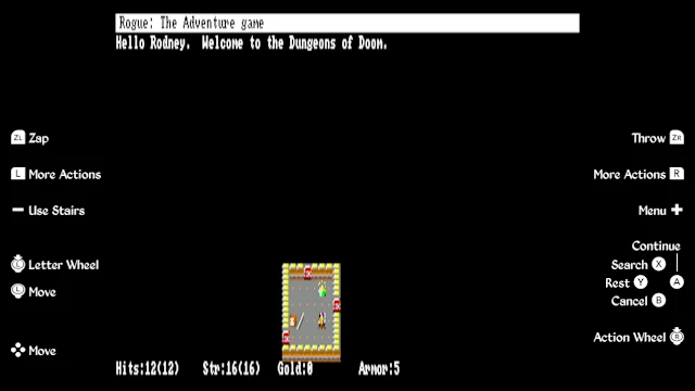 Epyx Rogue screenshot 1