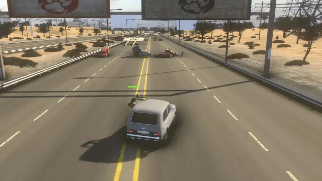 Highway Zombie Survival - Car Apocalypse screenshot 5